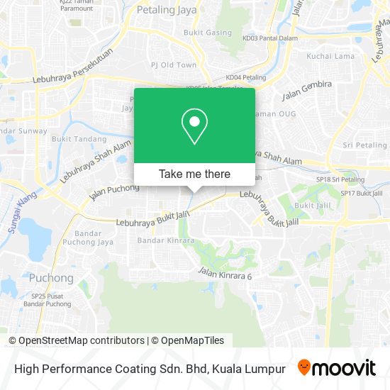 High Performance Coating Sdn. Bhd map