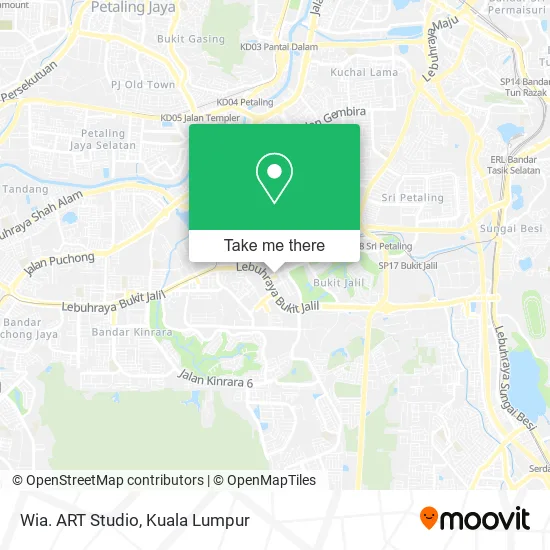 Wia. ART Studio map