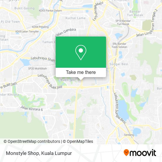 Monstyle Shop map