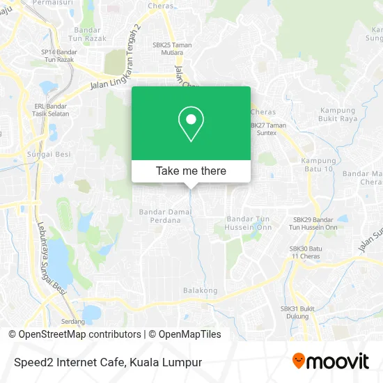 Speed2 Internet Cafe map