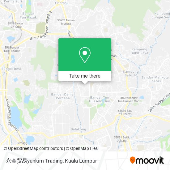 永金贸易yunkim Trading map