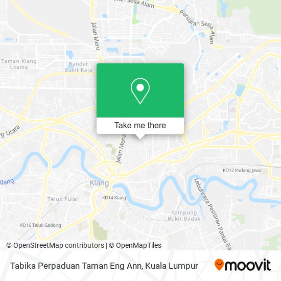 Peta Tabika Perpaduan Taman Eng Ann