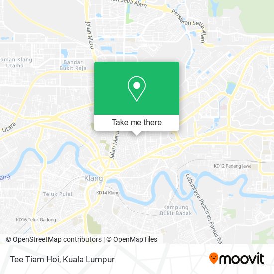 Tee Tiam Hoi map