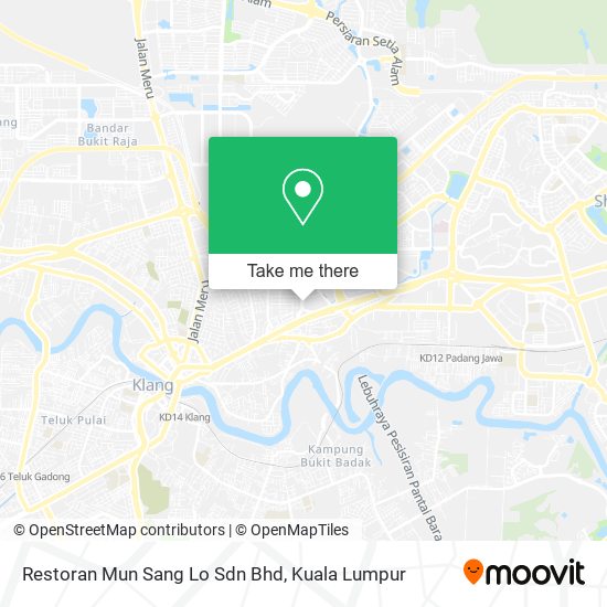 Restoran Mun Sang Lo Sdn Bhd map