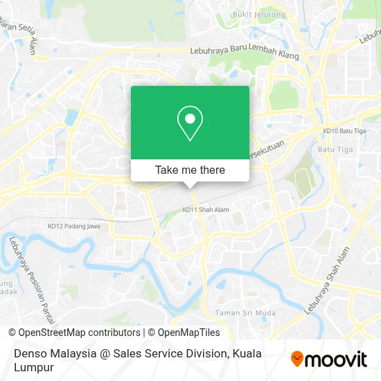 Denso Malaysia @ Sales Service Division map