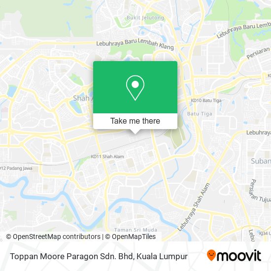 Peta Toppan Moore Paragon Sdn. Bhd