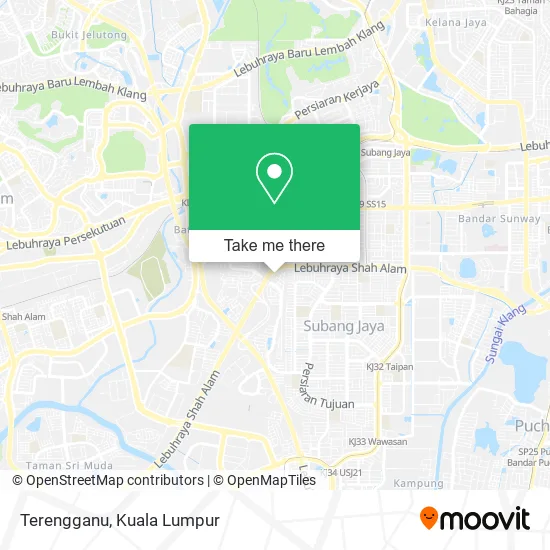 Terengganu map