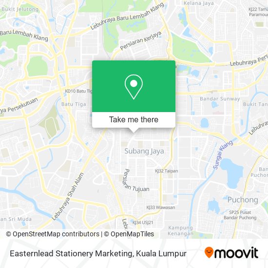 Easternlead Stationery Marketing map