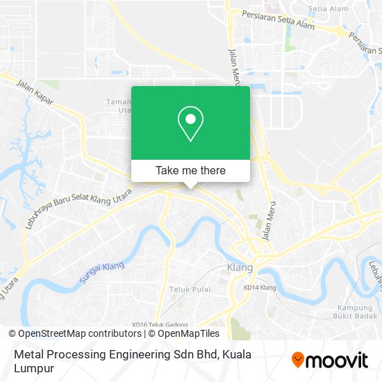 Metal Processing Engineering Sdn Bhd map