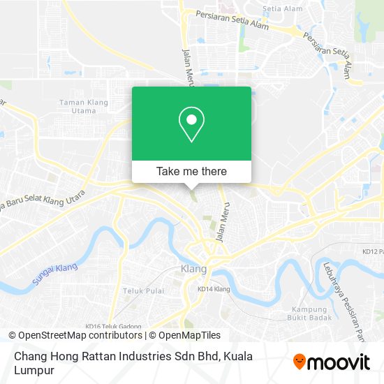 Chang Hong Rattan Industries Sdn Bhd map