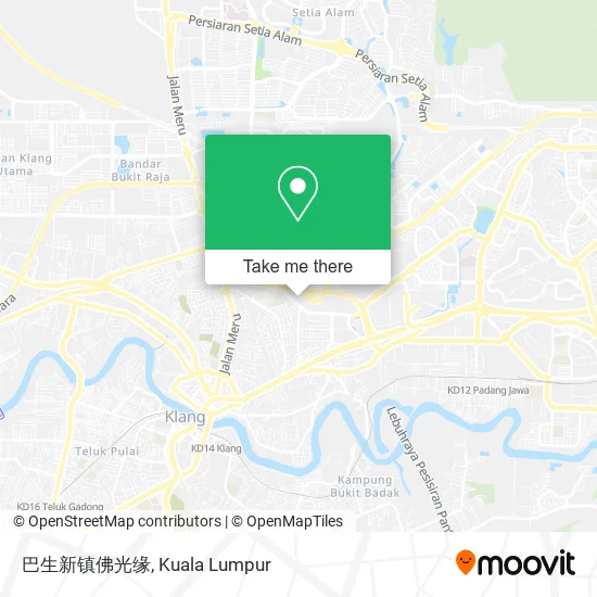 巴生新镇佛光缘 map