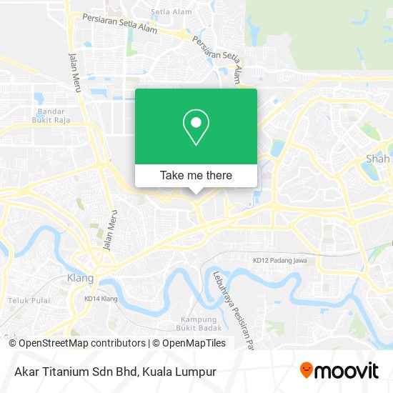 Akar Titanium Sdn Bhd map