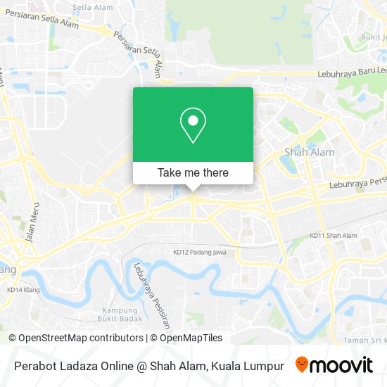 Perabot Ladaza Online @ Shah Alam map