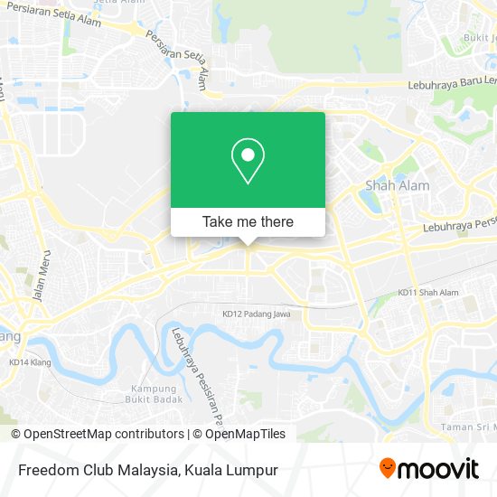 Peta Freedom Club Malaysia