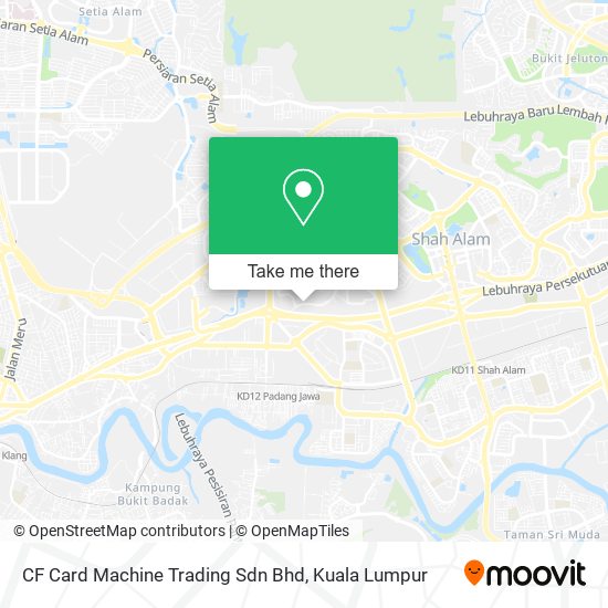 Peta CF Card Machine Trading Sdn Bhd