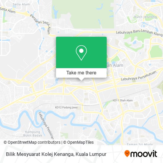 Bilik Mesyuarat Kolej Kenanga map