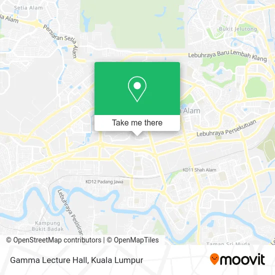 Gamma Lecture Hall map