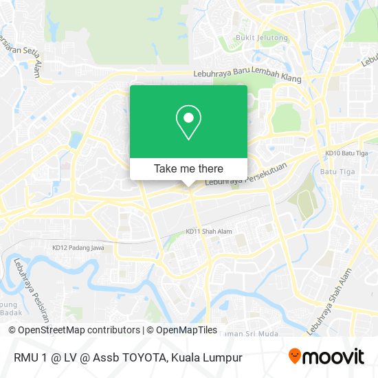 Peta RMU 1 @ LV @ Assb TOYOTA