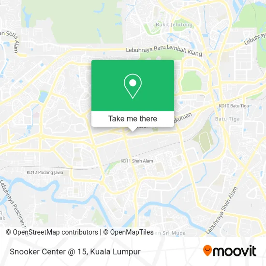 Snooker Center @ 15 map