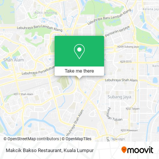 Makcik Bakso Restaurant map