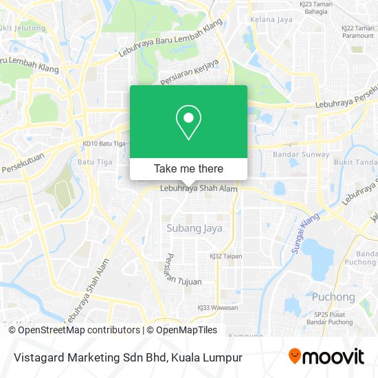 Vistagard Marketing Sdn Bhd map