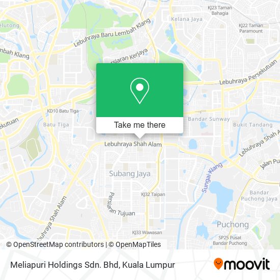 Meliapuri Holdings Sdn. Bhd map