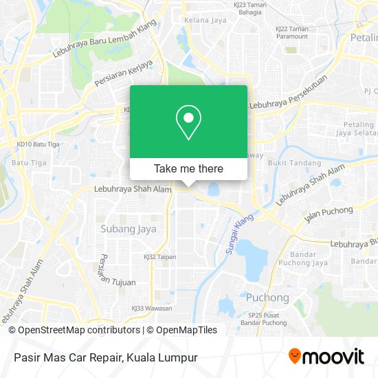 Peta Pasir Mas Car Repair