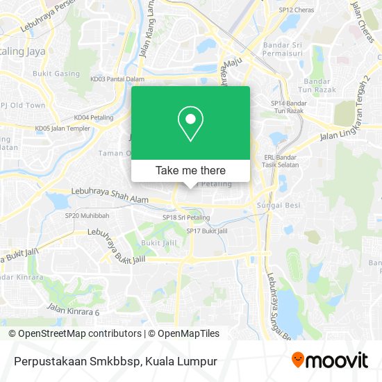 Perpustakaan Smkbbsp map