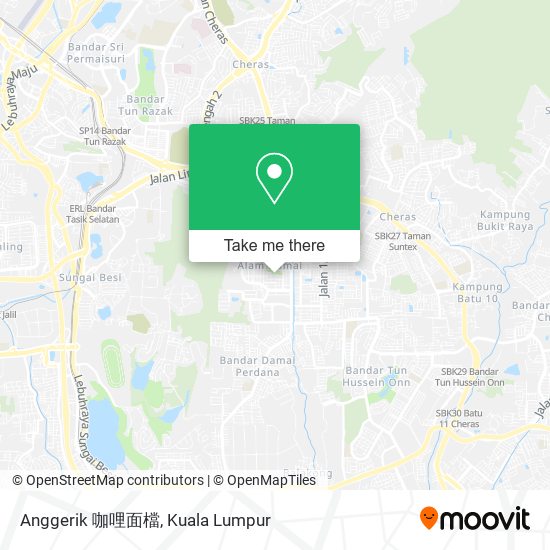Anggerik 咖哩面檔 map