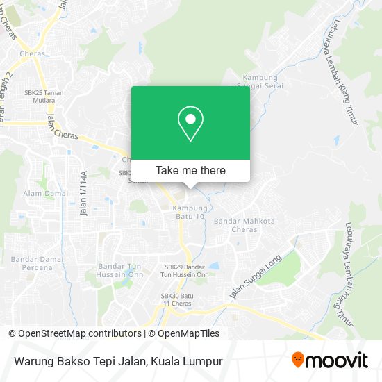 Warung Bakso Tepi Jalan map