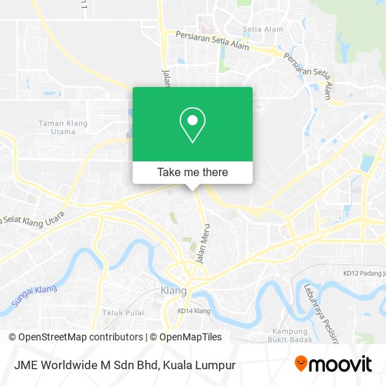 JME Worldwide M Sdn Bhd map