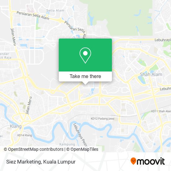 Siez Marketing map