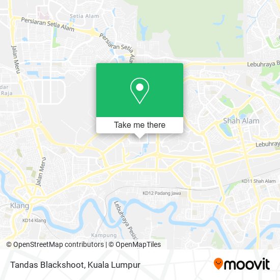 Tandas Blackshoot map