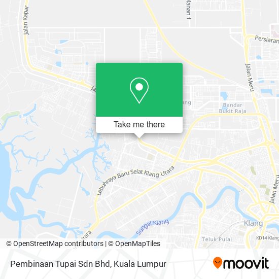 Pembinaan Tupai Sdn Bhd map