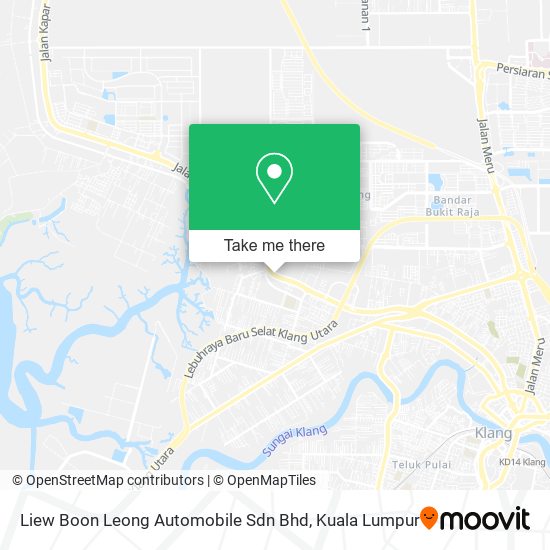 Liew Boon Leong Automobile Sdn Bhd map