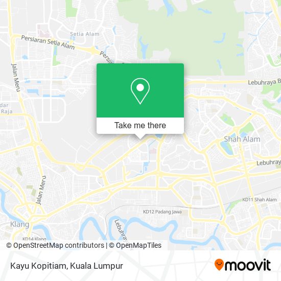 Kayu Kopitiam map