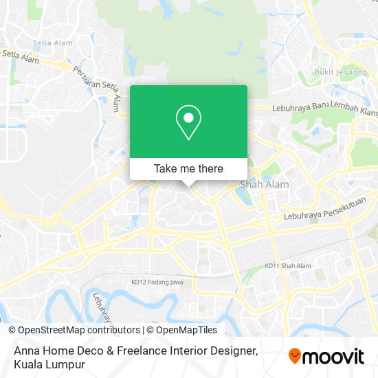 Anna Home Deco & Freelance Interior Designer map