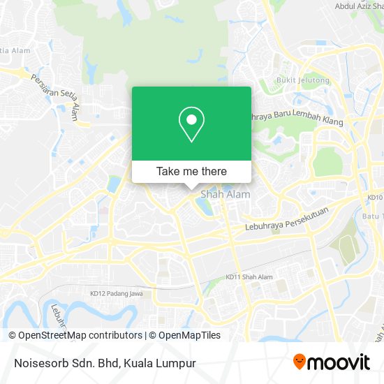 Noisesorb Sdn. Bhd map