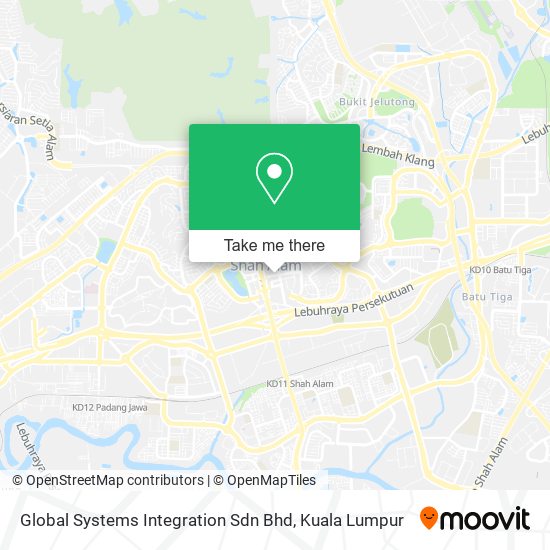 Global Systems Integration Sdn Bhd map