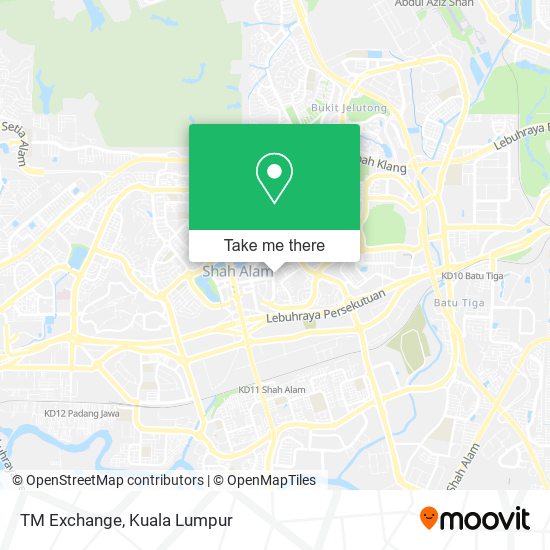 TM Exchange map