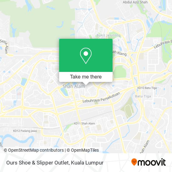 Ours Shoe & Slipper Outlet map