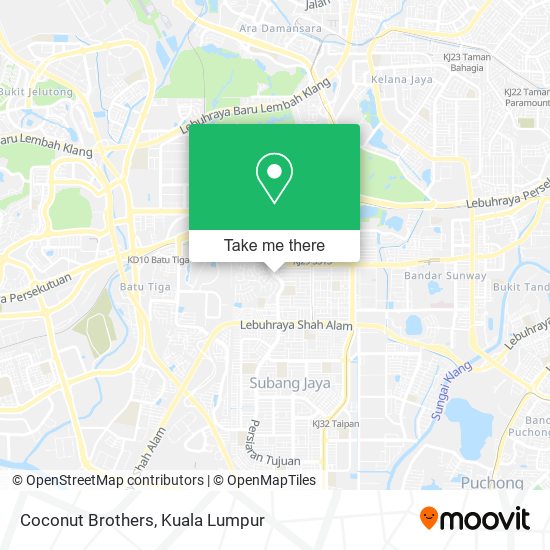Coconut Brothers map