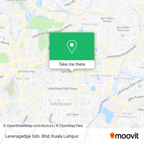 Leveragedge Sdn. Bhd map