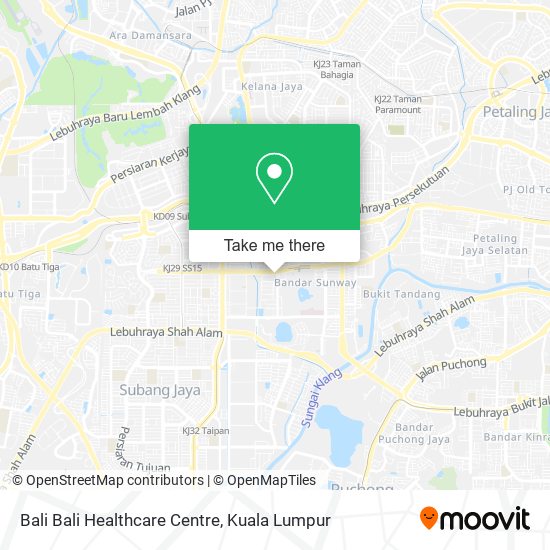 Bali Bali Healthcare Centre map