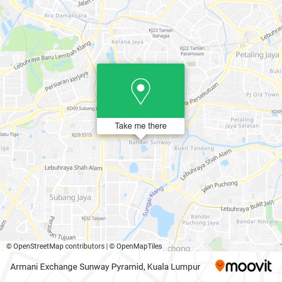 Peta Armani Exchange Sunway Pyramid