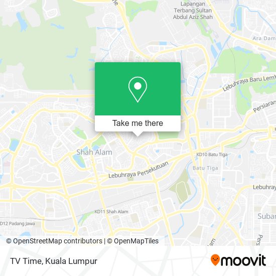 TV Time map