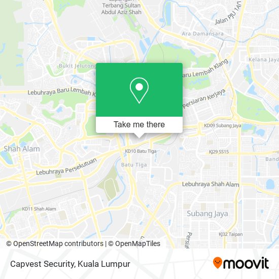 Capvest Security map