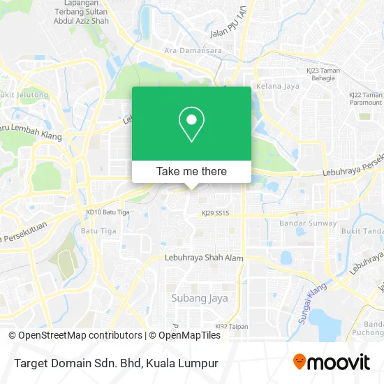 Target Domain Sdn. Bhd map