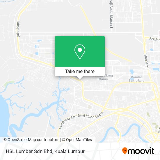 Peta HSL Lumber Sdn Bhd