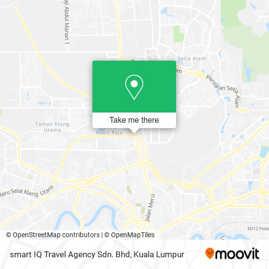 Peta smart IQ Travel Agency Sdn. Bhd